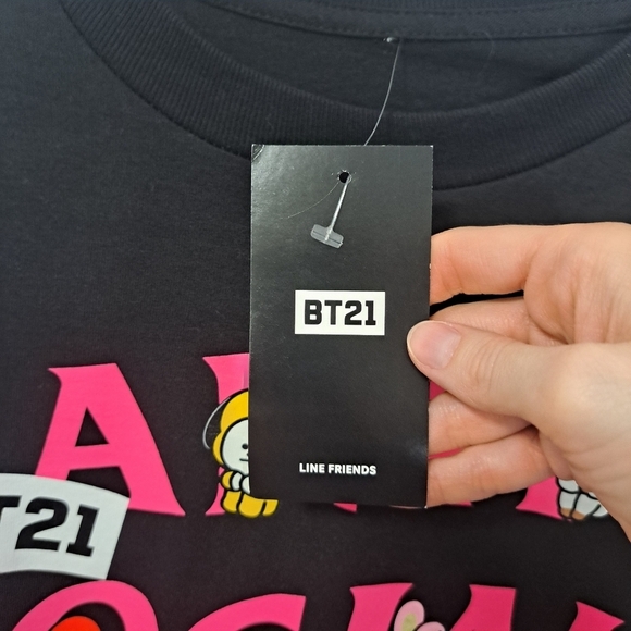 Anti Social Social Club BT21 collab long sleeve tee Medium NWT - Picture 8 of 8
